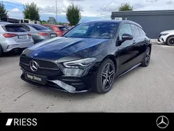 Metalliclack kosmosschwarz Gebraucht 2024 Mercedes CLA220 AMG Limousine | 39.580 € (Fairer Preis)