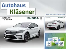 Weiß Gebraucht 2023 Skoda Enyaq iV RS SUV | 46.470 € (Fairer Preis)
