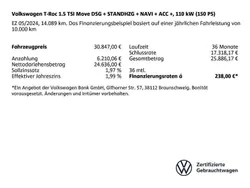 Grau Gebraucht 2024 VW T-Roc Move SUV | 30.847 € (Fairer Preis)