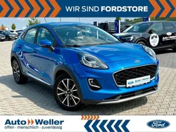 Blau Gebraucht 2021 Ford Puma Titanium SUV | 17.490 € (Fairer Preis)