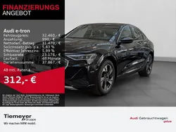 Schwarz Gebraucht 2022 Audi e-tron S-Line SUV | 32.460 € (Guter Preis)