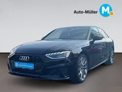 Mythosschwarz metallic (metallic) Gebraucht 2021 Audi A4 S-Line Limousine | 30.980 € (Guter Preis)