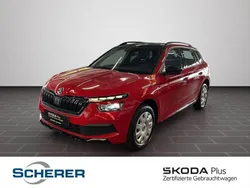 Rot met. Gebraucht 2021 Skoda Kamiq Monte Carlo SUV | 23.980 € (Fairer Preis)