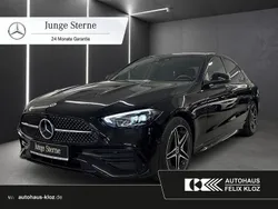 Schwarz Gebraucht 2022 Mercedes C300e AMG Limousine | 41.700 € (Fairer Preis)