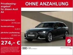 Mythosschwarz metallic Gebraucht 2024 Audi A4 Advanced Kombi | 40.150 € (Teuer)