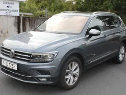 Platinum grey Gebraucht 2018 VW Tiguan Allspace Highline SUV | 21.800 € (Fairer Preis)