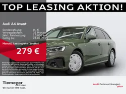Distriktgrün metallic Gebraucht 2024 Audi A4 S-Line Kombi | 36.740 € (Guter Preis)