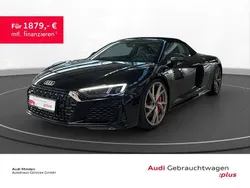 Mythosschwarz metallic Gebraucht 2023 Audi R8 Spyder Performance Cabrio | 202.880 €