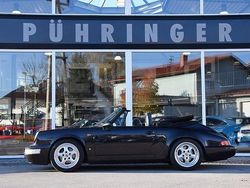 Schwarz Gebraucht 1989 Porsche 911 Carrera 4 Cabriolet Cabrio | 74.900 €