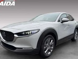 Ceramic white metallic Gebraucht 2024 Mazda CX-30 Exclusive-Line SUV | 30.950 € (Etwas zu teuer)