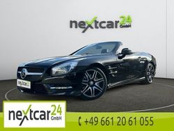 Black metallic Gebraucht 2015 Mercedes SL500 AMG line Cabrio | 62.990 € (Etwas zu teuer)
