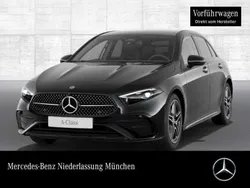 Kosmosschwarz Gebraucht 2023 Mercedes A220 AMG Limousine | 40.490 € (Etwas zu teuer)