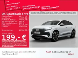 Gletscherweiß metallic Gebraucht 2023 Audi Q4 e-tron S-Line SUV | 45.191 €