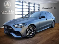 Grau Gebraucht 2021 Mercedes C220 AMG Kombi | 34.490 € (Etwas zu teuer)