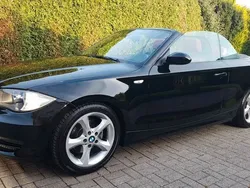 Schwarz Gebraucht 2008 BMW 118 Cabriolet Sport Line Cabrio | 9.500 € (Fairer Preis)
