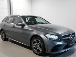 Grau Gebraucht 2020 Mercedes C300e AMG line Kombi | 20.900 € (Guter Preis)