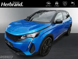 Blau/metallic lackierung drei Gebraucht 2021 Peugeot 3008 GT SUV | 24.990 € (Fairer Preis)