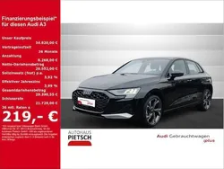 Mythosschwarz metallic Gebraucht 2025 Audi A3 Advanced Plus | 34.820 € (Etwas zu teuer)