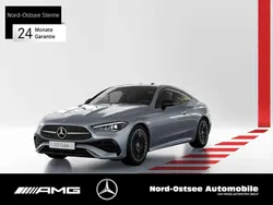 Metalliclack hightechsilber Gebraucht 2024 Mercedes CLE300 AMG Coupé | 53.790 € (Superpreis)