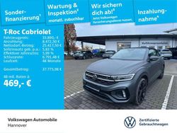 Grau Gebraucht 2023 VW T-Roc Cabriolet R-line Cabrio | 33.890 € (Etwas zu teuer)