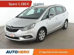Grau Gebraucht 2017 Opel Zafira Tourer Active Van / Kleinbus | 12.690 € (Fairer Preis)