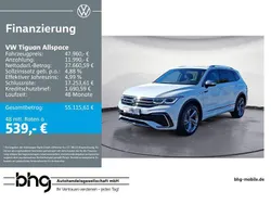Weiß Gebraucht 2024 VW Tiguan Allspace R-line SUV | 47.960 € (Etwas zu teuer)