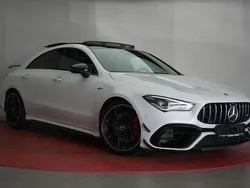 Weiß Gebraucht 2021 Mercedes CLA45 AMG AMG Limousine | 52.490 € (Teuer)