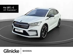 Weiß Gebraucht 2022 Skoda Enyaq iV SportLine SUV | 33.970 € (Guter Preis)