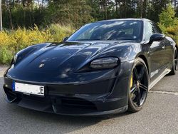 Schwarz Gebraucht 2021 Porsche Taycan Turbo S Limousine | 79.990 €