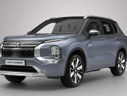 Grau Gebraucht 2025 Mitsubishi Outlander P-HEV Top SUV | 54.970 € (Fairer Preis)