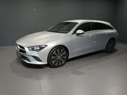 Silber iridiumsilber metallic Gebraucht 2021 Mercedes CLA200 Progressive Kombi | 27.900 € (Etwas zu teuer)