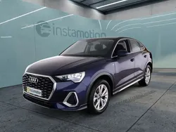Blau Gebraucht 2024 Audi Q3 Sportback S-Line SUV | 41.433 € (Fairer Preis)