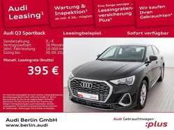 Mythosschwarz metallic Gebraucht 2024 Audi Q3 Sportback S-Line SUV | 36.900 € (Superpreis)
