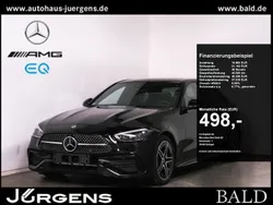 Schwarz obsidianschwarz metallic Gebraucht 2024 Mercedes C300 AMG Limousine | 52.880 € (Etwas zu teuer)