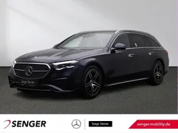 Lack nautikblau Gebraucht 2024 Mercedes E300 AMG Kombi | 55.900 € (Fairer Preis)