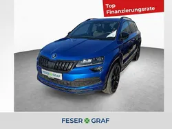 Raceblau metallic Gebraucht 2021 Skoda Karoq SportLine SUV | 28.960 € (Superpreis)