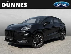 Schwarz (obsidianschwarz metallic) Gebraucht 2021 Ford Puma Gen-E ST-Line X SUV | 17.995 €