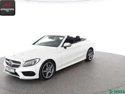 Weiss Gebraucht 2018 Mercedes C250 AMG Cabrio | 28.880 € (Fairer Preis)