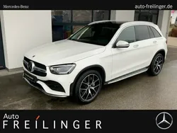 Weiß Gebraucht 2022 Mercedes GLC400d AMG SUV | 49.950 € (Etwas zu teuer)
