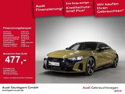 Grün Gebraucht 2022 Audi e-tron GT quattro Sport Limousine | 57.950 € (Etwas zu teuer)