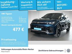 Nightshade blue metallic Gebraucht 2024 VW Tiguan R-line SUV | 43.299 € (Etwas zu teuer)