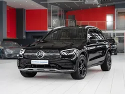 Obsidianschwarz Gebraucht 2021 Mercedes GLC400d AMG line SUV | 45.980 € (Superpreis)