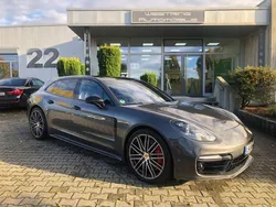 Grau Gebraucht 2018 Porsche Panamera Turbo Sport Turismo Limousine | 55.600 € (Fairer Preis)