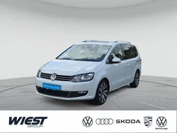 Oryxweiß perlmutteffekt Gebraucht 2017 VW Sharan Allstar Van / Kleinbus | 27.780 € (Etwas zu teuer)