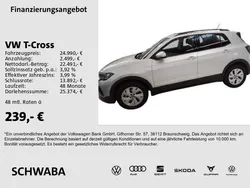 Reflexsilber metallic Gebraucht 2024 VW T-Cross Life SUV | 24.990 € (Fairer Preis)