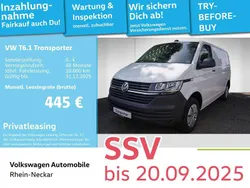 Candyweiß Gebraucht 2024 VW T6.1 Van | 32.990 € (Guter Preis)