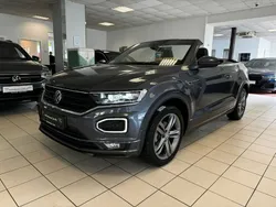 Rauchgrau metallic Gebraucht 2021 VW T-Roc Cabriolet R-line Cabrio | 27.990 € (Fairer Preis)