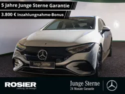 Silber / hightechsilber (metallic) Gebraucht 2024 Mercedes EQE350 AMG Limousine | 51.385 € (Guter Preis)