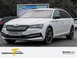 Weiß Gebraucht 2021 Skoda Superb SportLine Kombi | 24.280 € (Fairer Preis)
