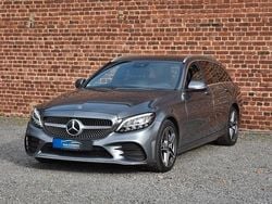 Grau Gebraucht 2018 Mercedes C300 AMG line Limousine | 21.490 € (Superpreis)
